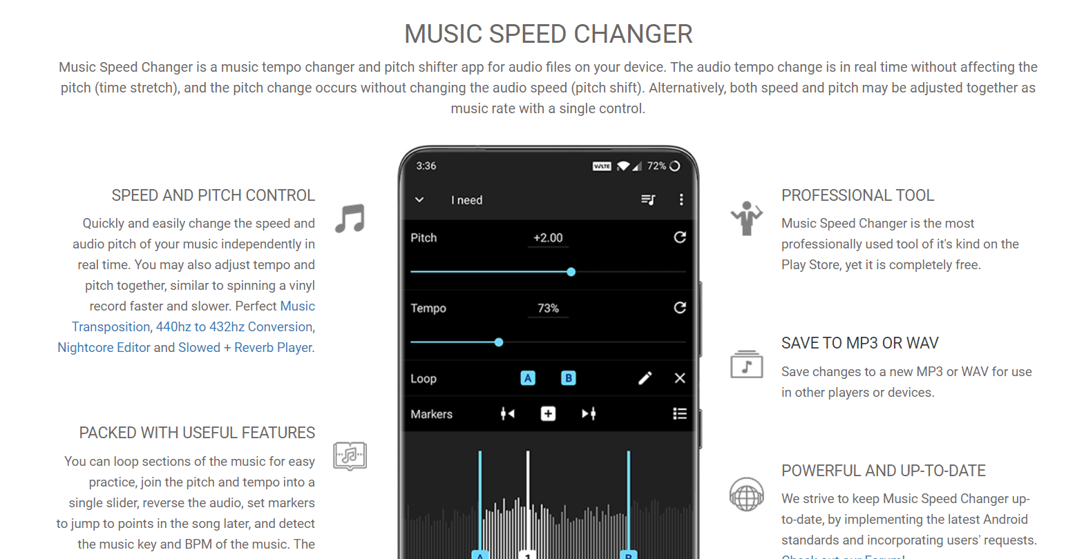 music-speed-changer