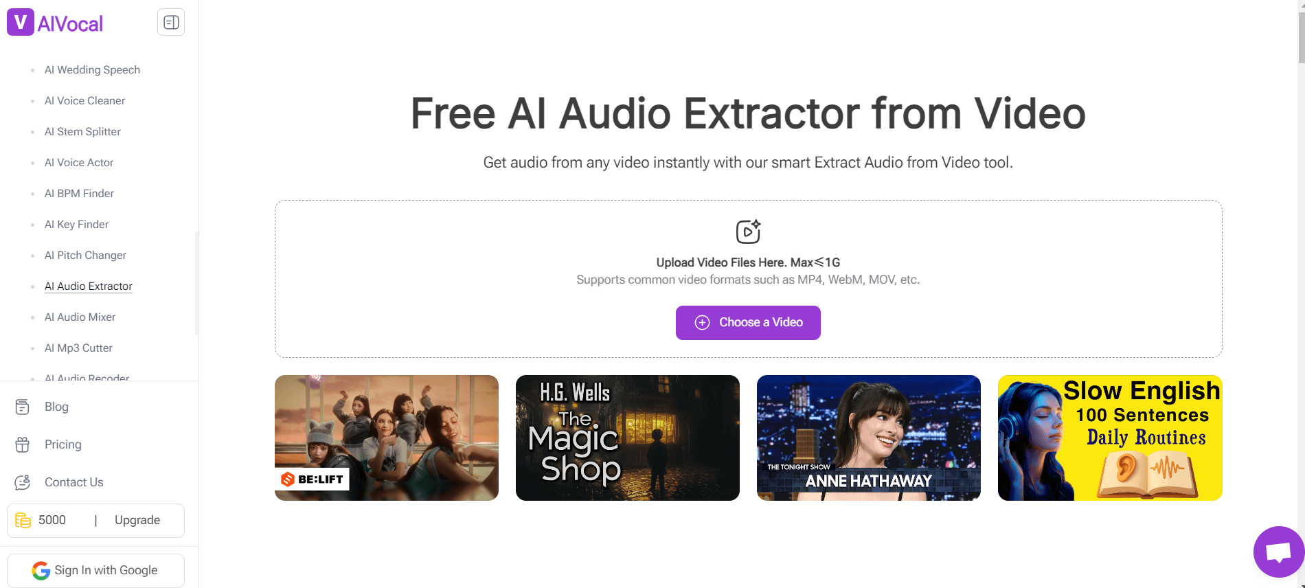 aivocal-get-audio-from-video