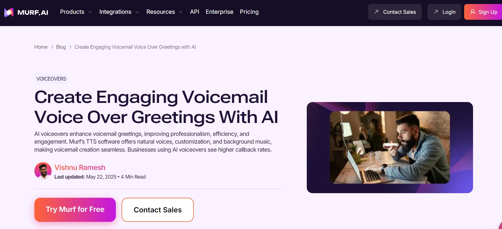 murf-voicemail-generator