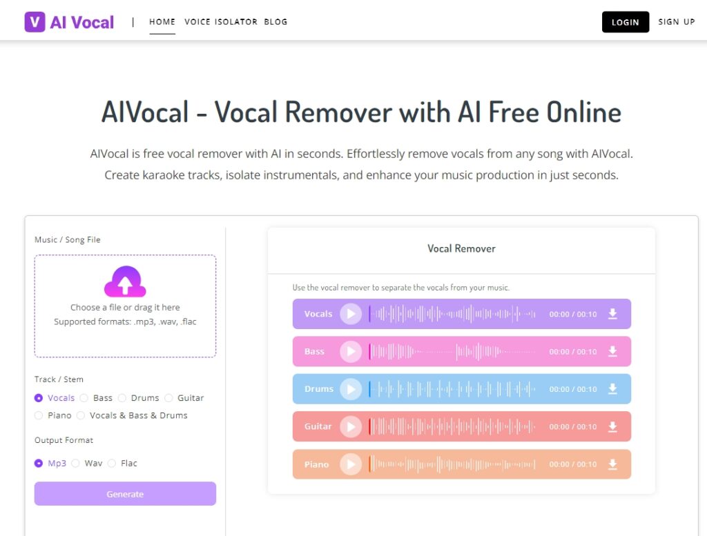 aivocal-Top 3 Tools to Remove Vocals