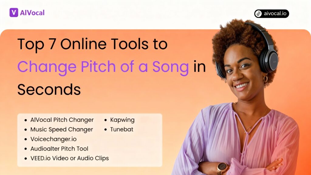 Top 7 Online Tools to Change Pitch of a Song in Seconds