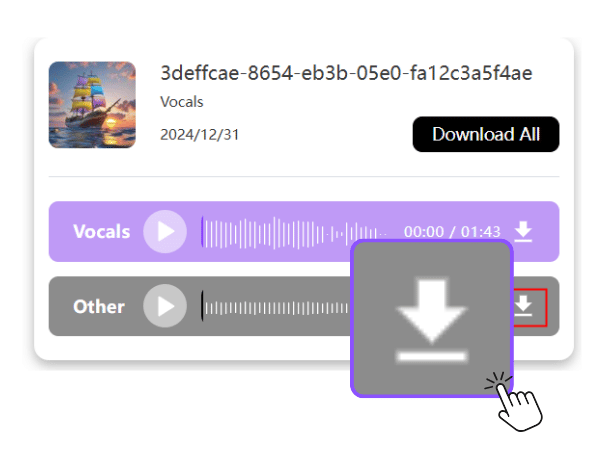 Step 3: Download Your New Track