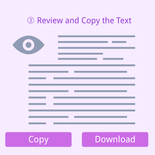 Step 3_ Review and Copy the Text