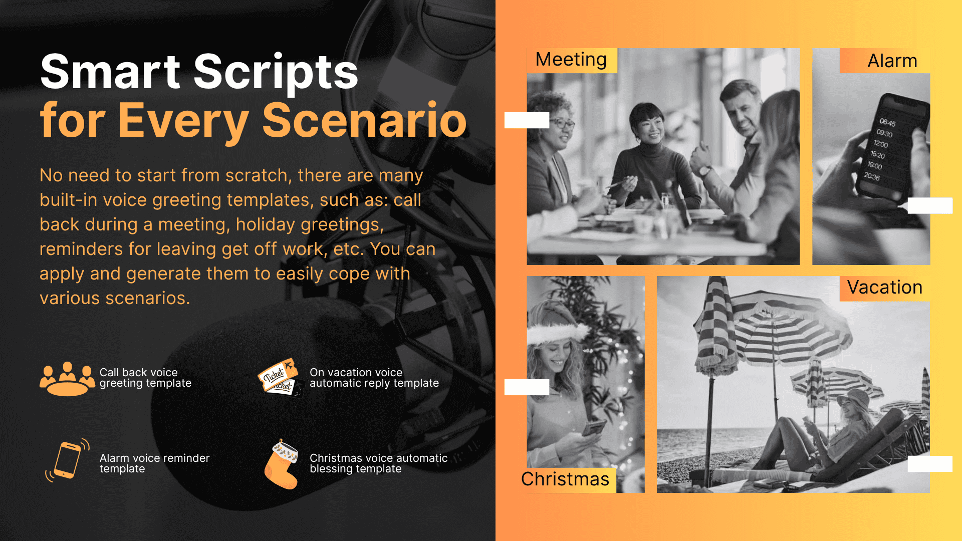 Smart Scripts for Every Scenario