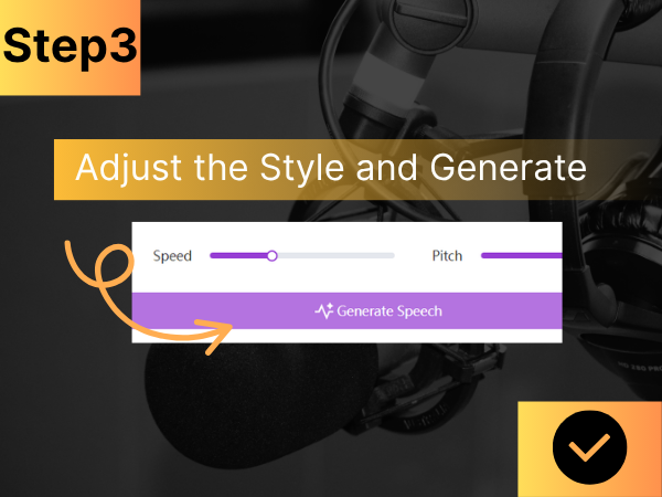 Step 3: Adjust the Style and Generate